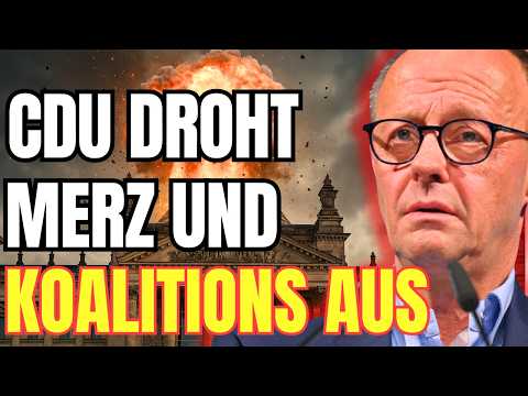 CDU will Koalition sprengen Union gegen SPD und wir müssen Merz sofort stoppen!