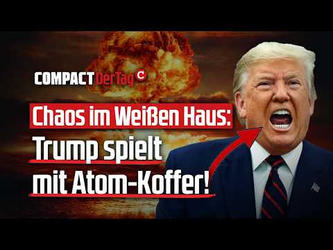 Chaos im Weißen Haus: Trump spielt mit Atom-Koffer!💥