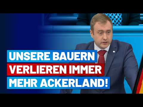 Christian Reck spricht zum Erhalt unserer Landwirtschaft! – AfD-Fraktion im Bundestag