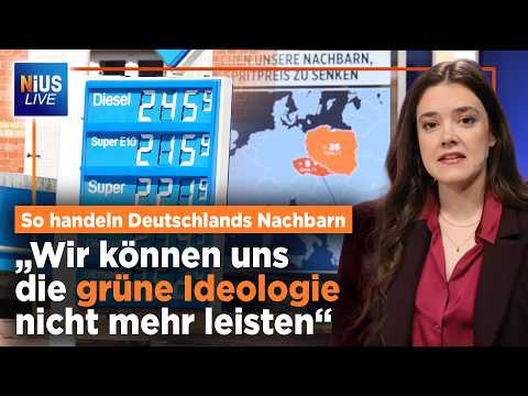 CO2-Steuer abschaffen? Während Europa entlastet, zahlen Deutsche weiter drauf | NIUS Live am 10.04