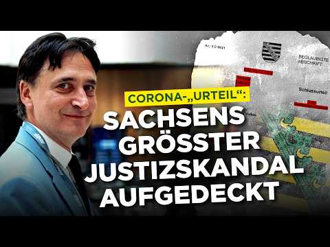 Corona-„Urteil“: Sachsens größter Justizskandal aufgedeckt