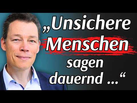 DARAN erkennst du unsicherer Mensch sofort (tust du es auch?)