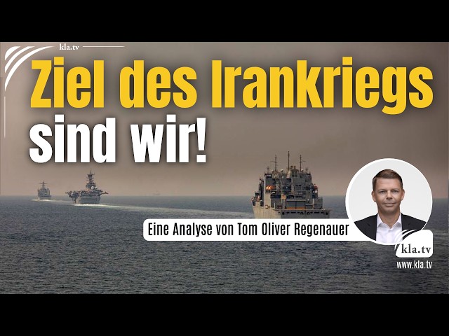 Das eigentliche Ziel des Irankriegs sind wir – wie bei allen Krisen!