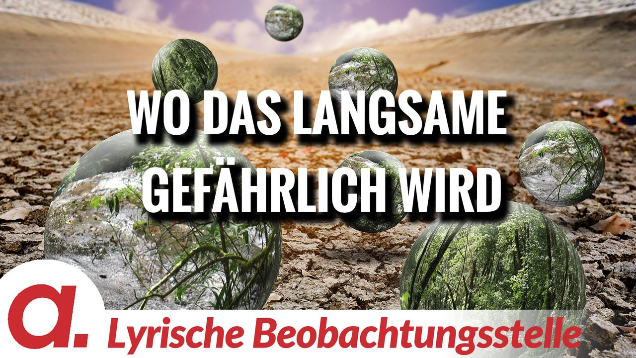 Das gefährlich Unsichtbare im Langsamen | Von H.-J. Müllenmeister