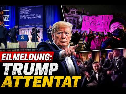 Demonstranten vor der Veranstaltung | Was ist bekannt und wer war der Attentäter?