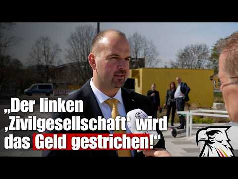 „Der linken ‚Zivilgesellschaft‘ wird das Geld gestrichen!“ | Daniel Roi (AfD Sachsen-Anhalt)