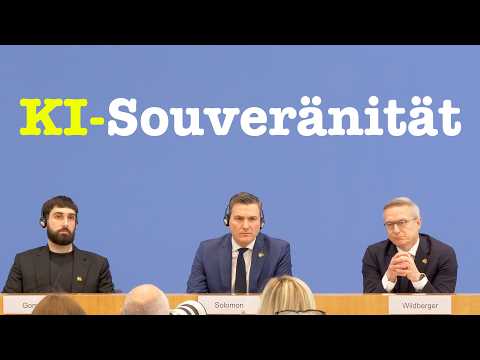 Deutsch-Kanadische KI-Partnerschaft | Karsten Wildberger (CDU) & Co. | BPK 24. April 2026
