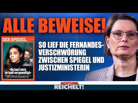 Die Beweise! So lief die Fernandes-Verschwörung zwischen Spiegel und Justizministerin