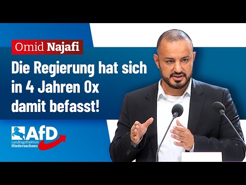 Die Regierung hat sich in 4 Jahren 0x damit befasst! – Omid Najafi (AfD)