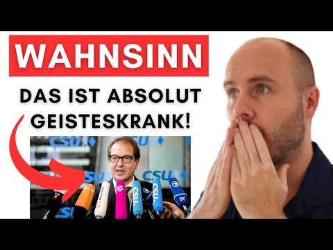 Diese Aussage von Innenminister Dobrindt ist eine Katastrophe – mir platzt der Kragen!