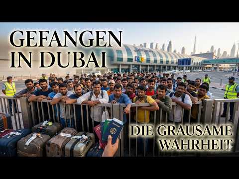 Dubai verbietet Millionen Arbeitern die Ausreise: Die Wahrheit über das grausame System der Gefangen