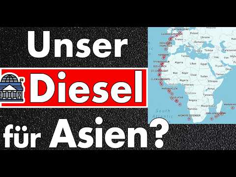 Dutzende Tanker fahren beladen von Europa nach Asien! Asien kauft unsere Lager leer!