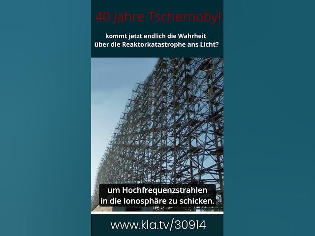 ❗💥40 Jahre Tschernobyl💥❗ — kommt jetzt endlich die Wahrheit über die Reaktorkatastrophe ans Licht?