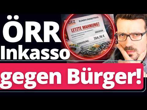 EIL: Rundfunk jagd Bürger mit Inkasso-Firmen!