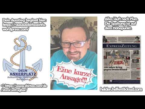 Eine kurze Ansage – Nie war das Volk so gespalten – 14.04.2026