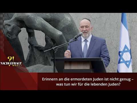 Erinnern an die ermordeten Juden ist nicht genug – was tun wir für die lebenden Juden?