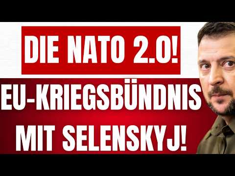 EU gründet NEUES MILITÄRBÜNDNIS mit SELENSKYJ! – NATO 2.0 – Gemeinsame ANGRIFFE auf RUSSLAND!