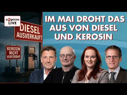 Europa hat nur noch für 6 Wochen Treibstoff  | exxpress live am 17. April 2026