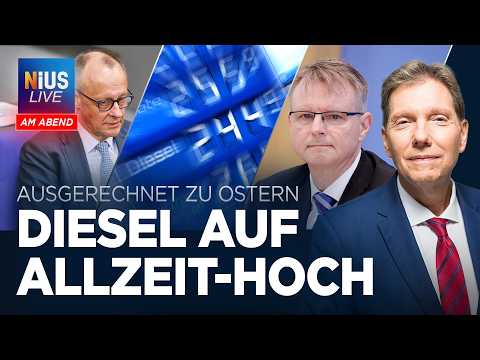 🎙️ Ausgerechnet zu Ostern: Diesel auf Allzeit-Hoch | NIUS Live am Abend vom 02.04.2026