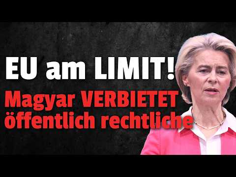 💥EU STINKSAUER: Magyar will öffentlich-rechtliche Nachrichten AUSSETZEN