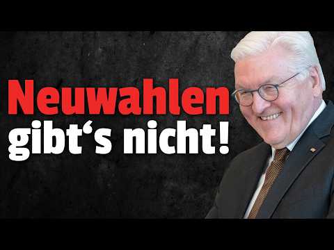 💥Steinmeier will Neuwahlen VERHINDERN!!
