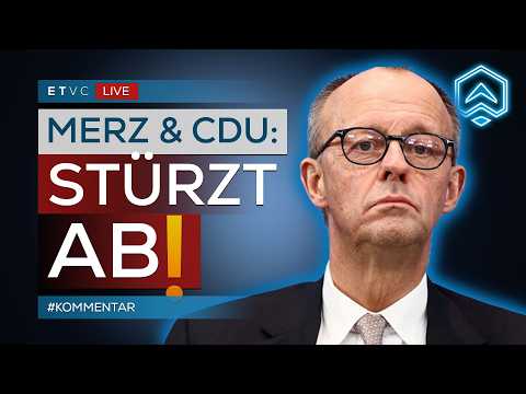 🔴 CDU-KOLLAPS: Vorsprung von AfD immer Größer! 💥  MERZ bricht ein! | #KOMMENTAR