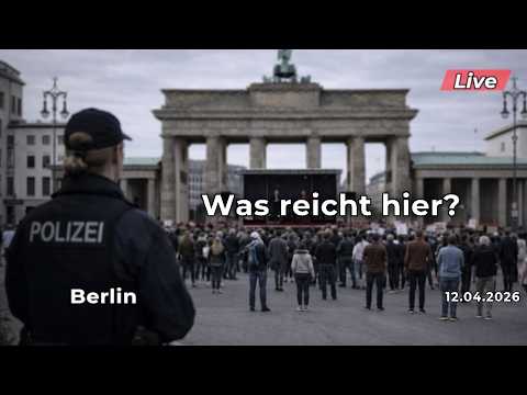 🔴 Live: Berlin – Demo „Es reicht!“ gegen Gewalt