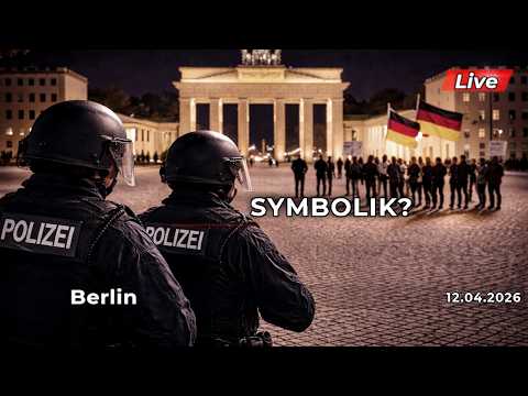 🔴 Live: Brandenburger Tor – Mahnwache & Gegenprotest in der Nacht 🔴 Live: Brandenburger Tor – Mahnwache & Gegenprotest in der Nacht