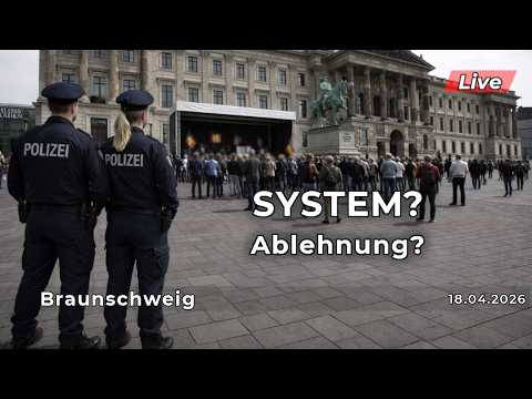 🔴 Live: Braunschweig – „25+1 Bundesstaaten“ & Gegenprotest