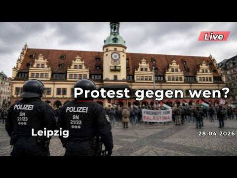 🔴 Live: Leipzig – Protest gegen Israel-Empfang