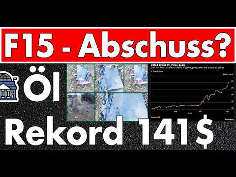 F15 vom Himmel geholt? F16 mit Notfall – Ölpreis auf Rekord bei 141$ – US-Truppen suchen 2. Pilot!
