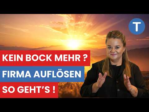 Firma auflösen: So geht’s! 11 Dinge, die jeder wissen sollte!