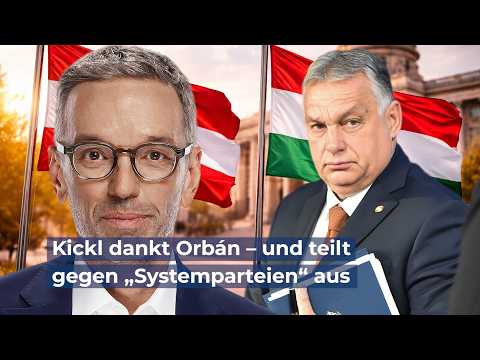 FPÖ Chef Kickl nach Orban-Aus – „Systemparteien liefern Argument für eigene Abwahl!“