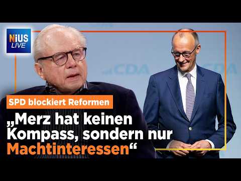Gemeinsam in den Abgrund: SPD blockiert alles – und Merz lässt es zu | NIUS Live