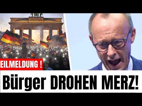 Generalstreik gegen Merz ESKALIERT– Schüler und Rentner erheben sich gegen ihn!