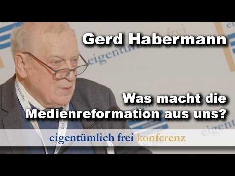Gerd Habermann | Was macht die Medienreformation aus uns? Einige kulturkritische Anmerkungen (ef)