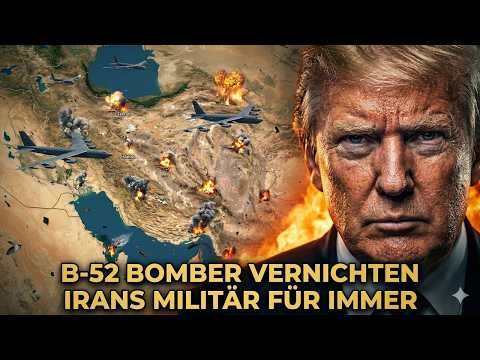Gewaltige feuerbälle über Isfahan: B-52 bomber lösen massive kettenreaktionen aus