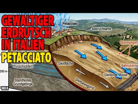 Gewaltiger Erdrutsch in Italien – Petacciato