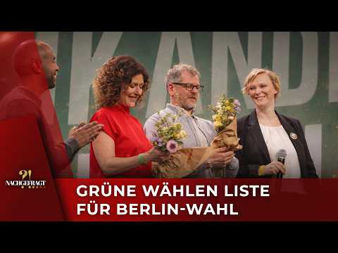 Grüne wählen Liste für Berlin-Wahl – Nachgefragt