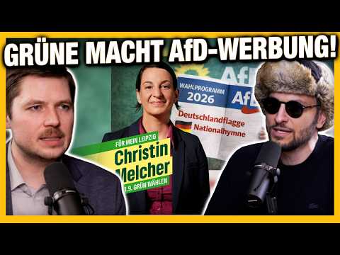 Grünen-Politikerin wirbt für AfD-Programm?! Deutschlandflagge & Nationalhymne!
