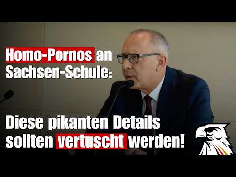 Homo-P0rnos an Sachsen-Schule: Diese pikanten Details sollten vertuscht werden!