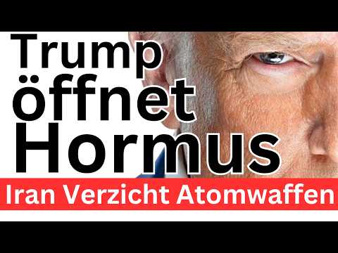 Hormus offen ❌ Trump Druck ❌ Iran kooperiert ❌