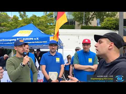 „Ihr seid für mich Spackos“ – „Es gibt nicht nur Fakten“ – Passant in Aschaffenburg bei BPE