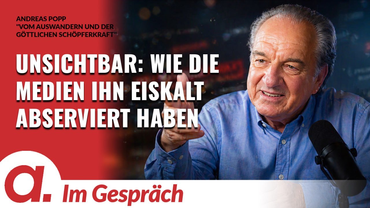 Im Gespräch: Andreas Popp | Vom Auswandern und der göttlichen Schöpferkraft