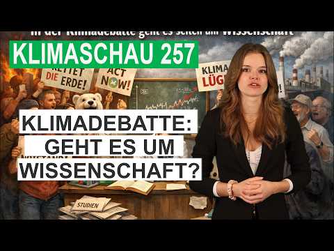 In der Klimadebatte geht es selten um Wissenschaft – Klimaschau 257