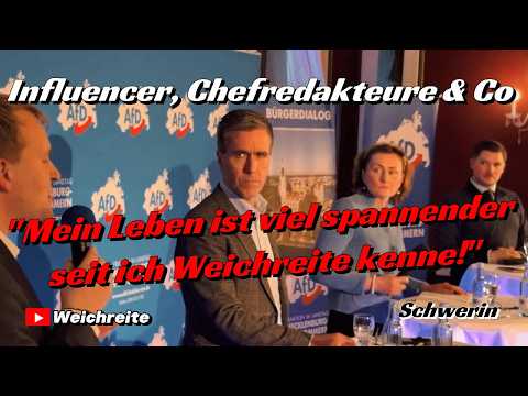 Influencer, Chefredakteure & Co Schwerin Boris v Morgenstern, Dieter Stein Schlossgespräch 14.4.26