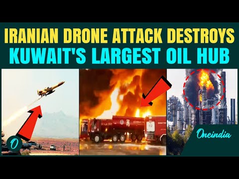 Iran ‘BOMBS’ Kuwait Breaking: Massive Drone Strike HITS Kuwait’s Mina Al‑ahmadi Facility