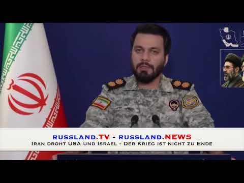 Iran droht USA und Israel –  Der Krieg ist nicht zu Ende
