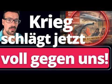 IRAN-KRIEG: Eilupdate! Bereits im MAI Kerosinmangel an Deutschen Flughäfen!