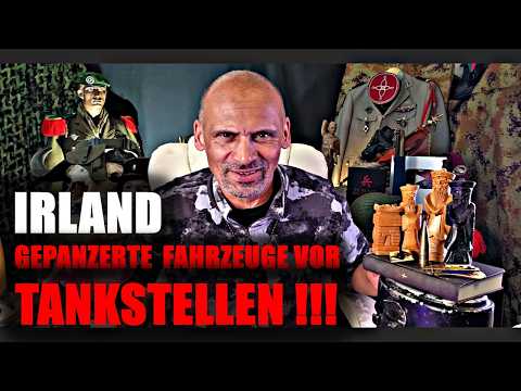 IRLAND – Gepanzerte Fahrzeuge vor Tankstellen !!!? IRLAND – Gepanzerte Fahrzeuge vor Tankstellen !!!?